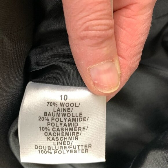 Windsmoor Grey Wool Cashmere Blend Mid length Coat - Picture 3 of 13